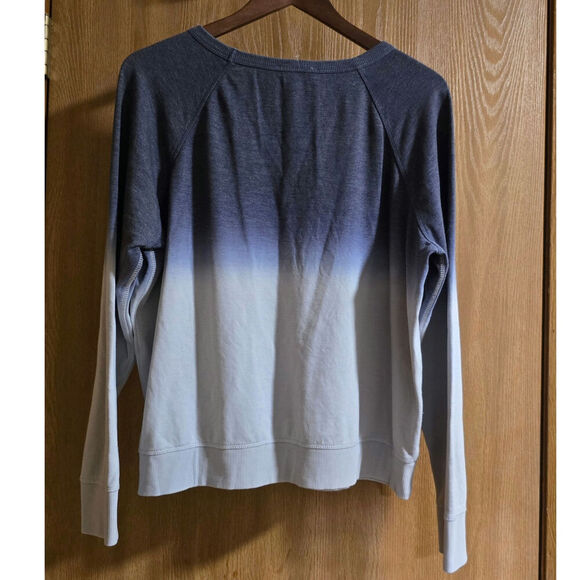 Lovestitch Good Waves Ombre Crew Neck Sweater - Picture 4 of 12